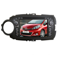 Quad Core Android 4.4.4 ajuste de DVD de coche para Toyota Yaris 2012 GPS navegación Radio vídeo Reproductor de Audio